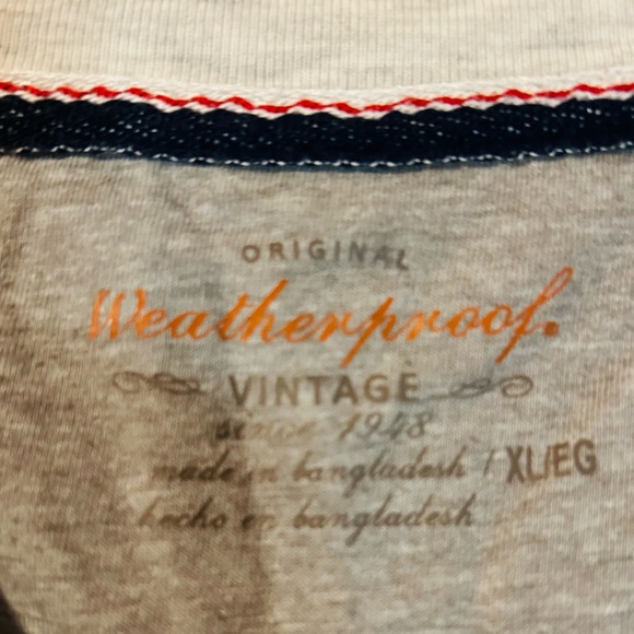 Weatherproof Red and White Short Sleeve Tee - Picture 2 of 3